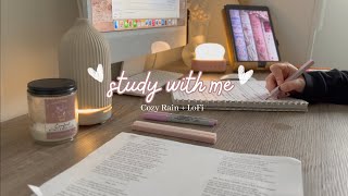 Download lagu Study With Me | Lofi & Rain 🌧️ | 1-Hour Pomodoro mp3