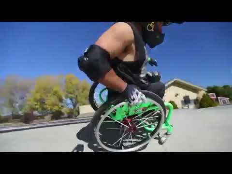Экстрим на инвалидной коляске