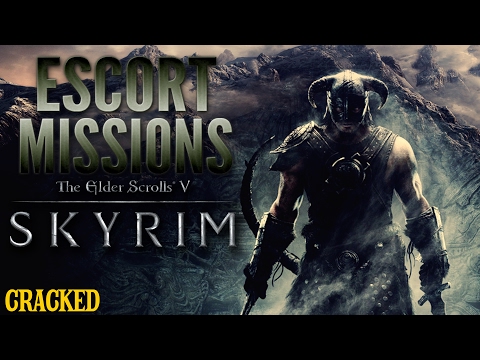 How Video Games Create Realism By Boring You To Death - Escort Mission