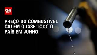 Vídeo: Preço dos combustíveis cai em quase todo país em junho, diz levantamento | CNN MERCADO