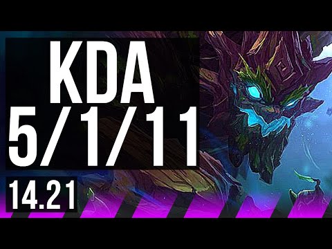 MAOKAI & Ezreal vs RELL & Kai'Sa (SUP) | 5/1/11 | KR Grandmaster | 14.21