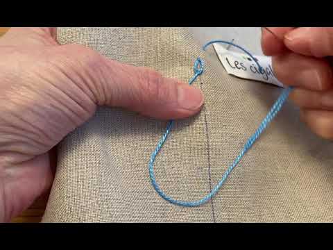 Handstick-Werkstatt - 7tage7stiche - Kettenstich