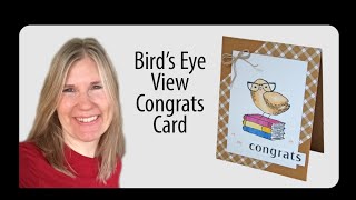 Bird's Eye View Congrats Card