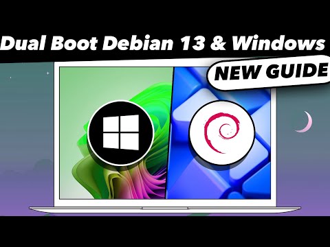 So führen Sie einen Dual-Boot von Debian Linux 13 und Windows 11 durch (NEUE ANLEITUNG)