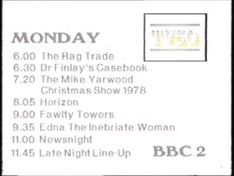 BBC2 TV50 Continuity 1986