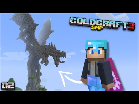 Dragon Statue! 🐉 ColdCraft S3E2 - Minecraft 1.19 Survival Let's Play
