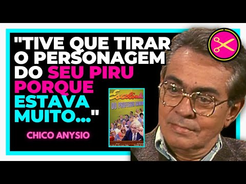 CHICO ANYSIO FALA SOBRE CENSURA NA ESCOLINHA DO PROFESSOR RAIMUNDO | Podcortes Retrô