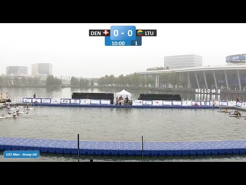 Denmark vs Lithuania U21 Men  / 2024 ICF Canoe-Kayak Polo World Championships Deqing China