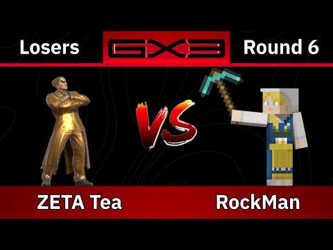 ZETA Tea (Kazuya) vs RockMan (Steve) - Losers Round 6 - Ultimate Singles - Pre-Genesis X3