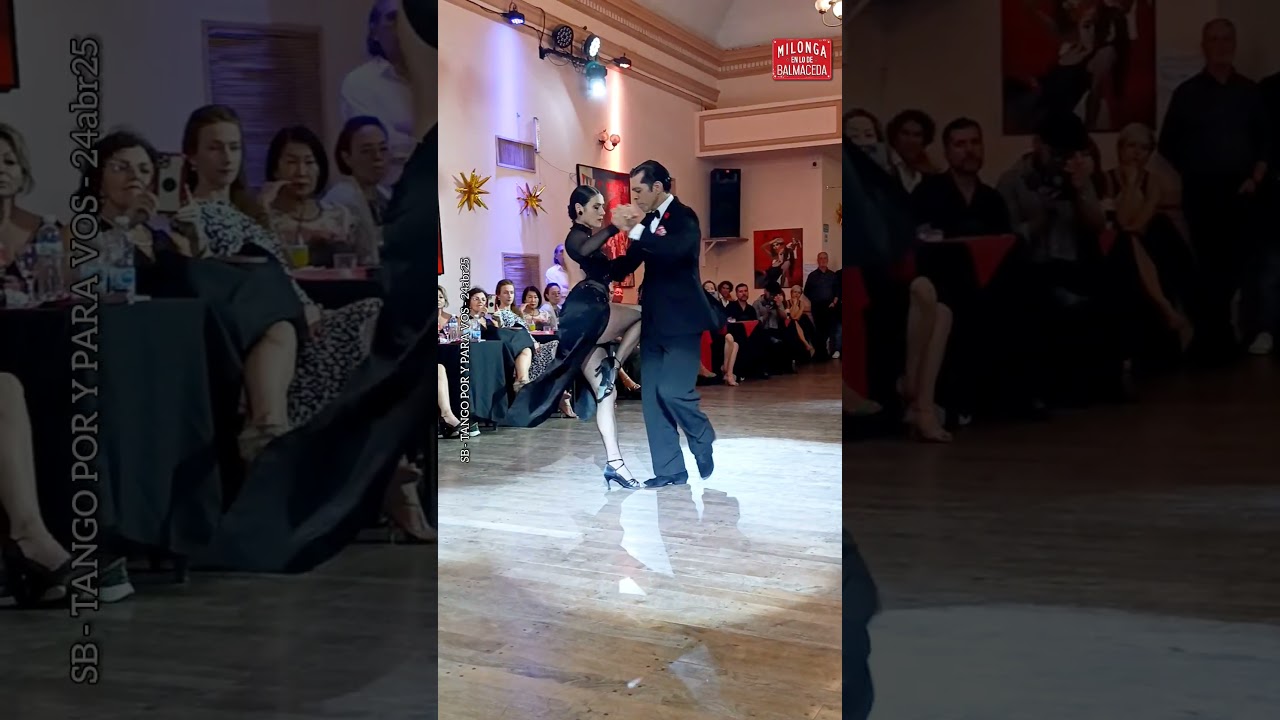 Remembranza (La J. D'Arienzo) Lorena Goldestein y Cristian Gallardo. En lo de Balmaceda 24abr25(1/3)