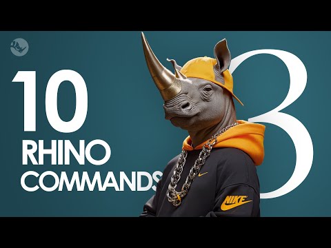 10 Rhino Commands You NEED To Know! | Part 3