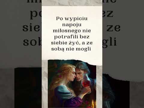 Miłość ponad wszystko Dzieje Tristana i Izoldy #shorts zakazane uczucie w czasach rycerzy, j. polski