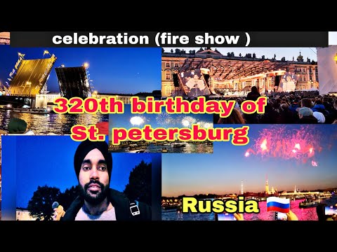 320th birthday of St.Petersburg celebration #anniversary ❤️ #Russia 🇷🇺  27 May 2023