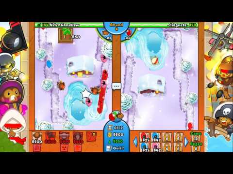 Bloons TD Battles - BTD Battles WIN EVERY TIME???!! WORLDS BEST RUSHING STRATEGY!!!