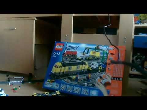 lego city cargo train review #7939
