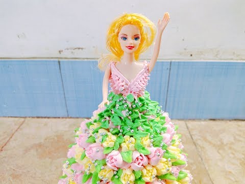 Most Beautiful Barbie Doll Fresh Cake 2019