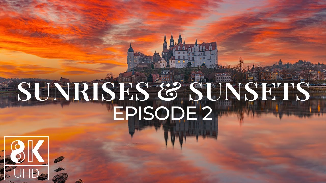 Colorful Wallpapers Slideshow in 8K - Most Beautiful Sunrises & Sunsets of the World - Part 2