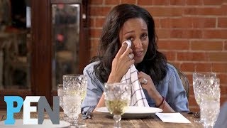 Tia Mowry-Hardrict Gets Emotional, Gives Good Friend Brittany Daniel Marriage Advice | PEN | People video