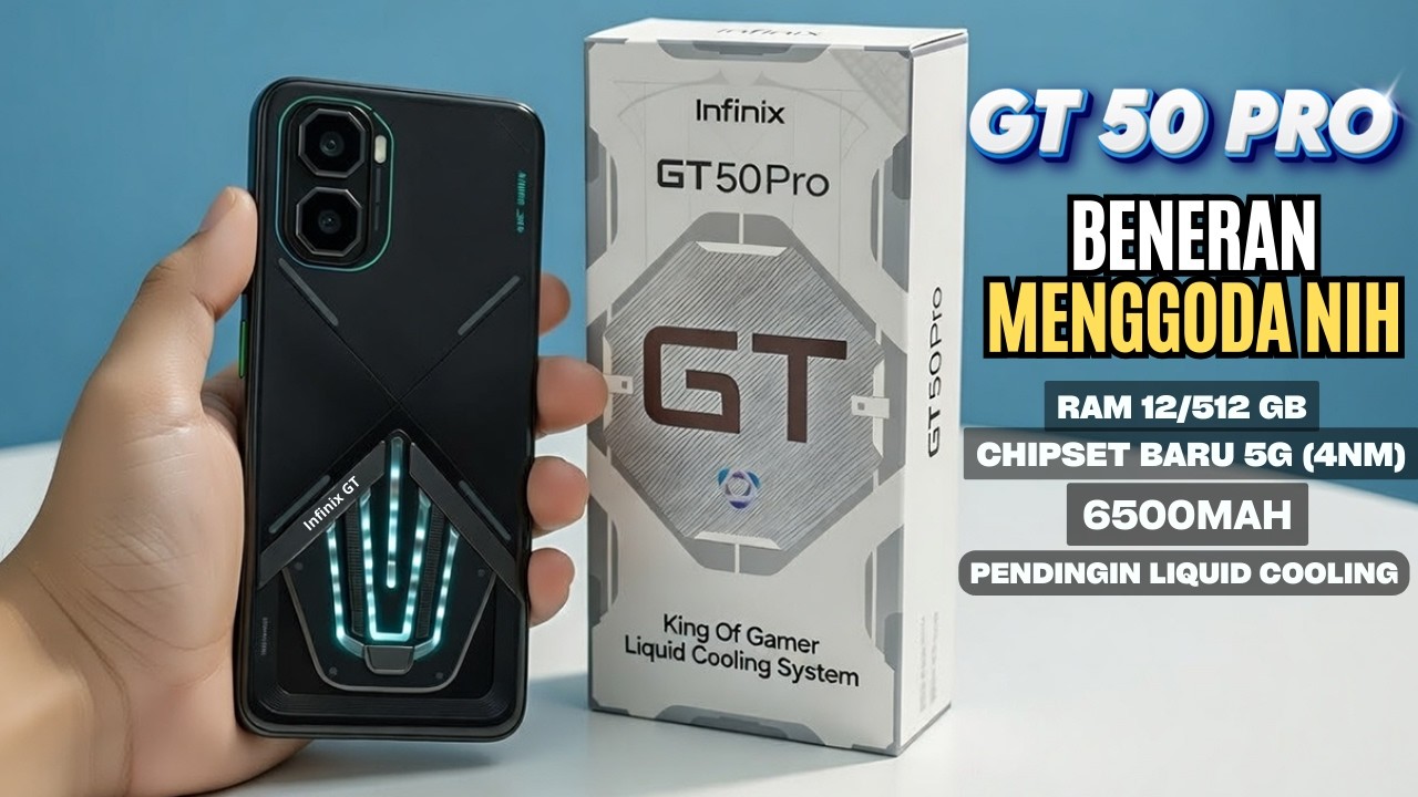 MENDING INI DARIPADA NOTE 60 PRO‼️INFINIX GT 50 PRO TERNYATA MENARIK BANGET