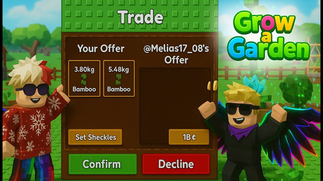 Grow a Garden gameplay