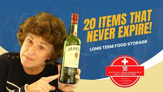 20 Items That Never Expire! - 30 Days of Preparedness-  National Preparedness Month