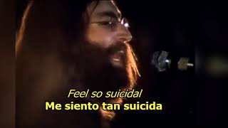 Yer blues - The Beatles (LYRICS/LETRA) [Original] (+Dubbed Video)