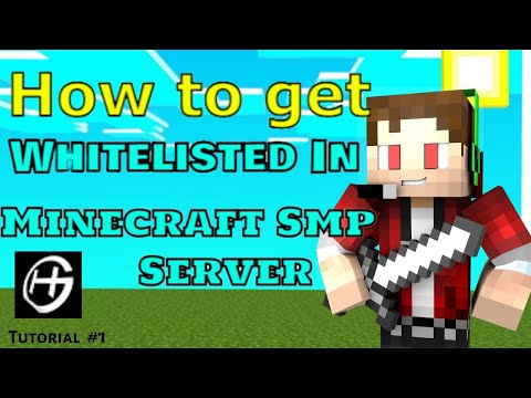 The Ultimate Guide to How To get Whitelist In Minecraft Server Public SMP #minecraft #pcgames #smp