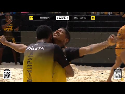 A HISTÓRIA FOI ESCRITA! | ÍNDIO E FELIPE VS BRISA E SANDREY | SEMIFINAL | TAFC 37 (2023)