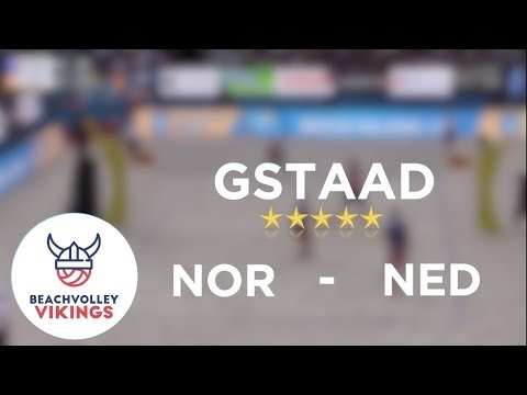 Mol.A/Sorum (NOR) vs. Brouwer/Meeuwsen (NED) 2019 FIVB Gstaad final