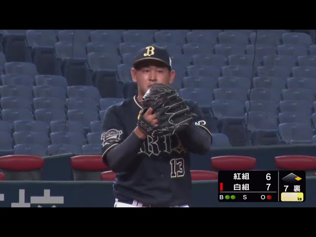 【バファローズ紅白戦】ルーキー・宮城が無失点の実戦デビュー!! 2020/5/27