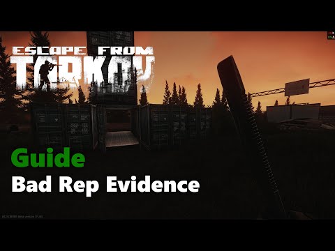 Tarkov - Bad Rep Evidence Guide