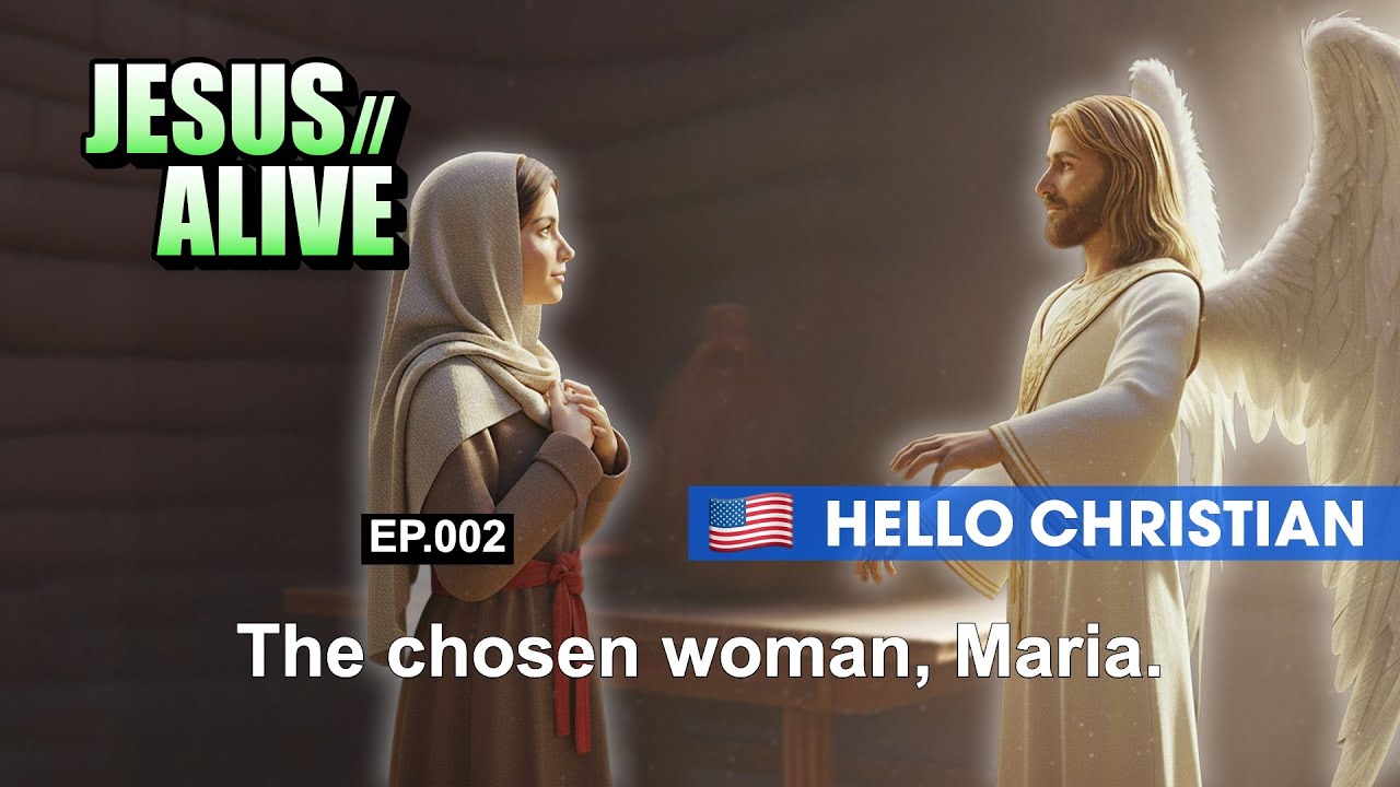 🇺🇸 [ENG] JesusAlive | EP.002 The Chosen Woman, Mary (HD)
