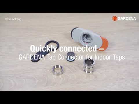 GARDENA Tap Connector for Indoor Taps Quick Guide
