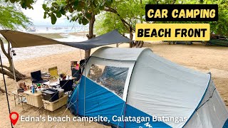 Best Beach Campsite in Batangas | Relaxing Beach Camping | Edna's Beach and Camp