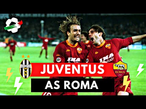 Juventus vs AS Roma 2-2 All Goals & Highlights ( 2001 Serie A )