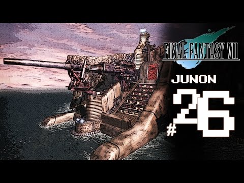 Final Fantasy VII Platinum Trophy Gameplay Walkthrough Part 26 - Junon