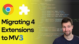 Migrating 4 simple Chrome Extensions from Manifest Version 2 to 3