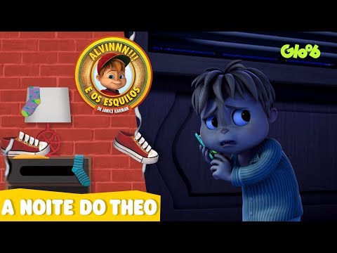 A GRANDE NOITE DO THEO | ALVINNN!!! E OS ESQUILOS | CLIPES MUSICAIS | Mundo Gloob