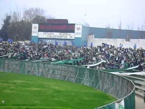 "Esta Hinchada Esta Reloca" Barra: Los Panzers &bull; Club: Santiago Wanderers