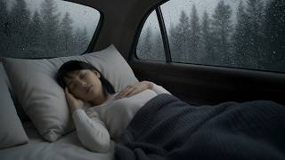 Sua insônia desaparecerá está noite 💤 Barulho de chuva forte na janela com trovões para dormir bem⛈️