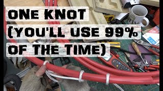 Bowline, the only knot you need | The Gist of &#39;er