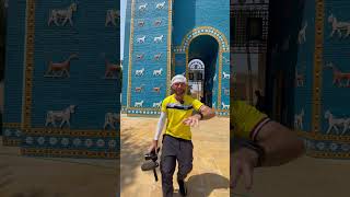 🇮🇶 Ishtar Gates of Babylon in Iraq #shorts