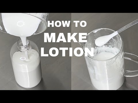 VERY DETAILED: DIY (Lotion Making Step-By-Step)WITH RECIPES/TIPS #howto #diy