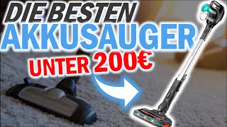 Die besten AKKUSAUGER UNTER 200€ | Günstige Akkusauger unter 200Euro | Philips, Bosch, Hoover