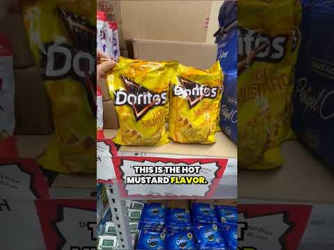 🔥 Doritos Hot Mustard flavor only $2 a bag! #doritos