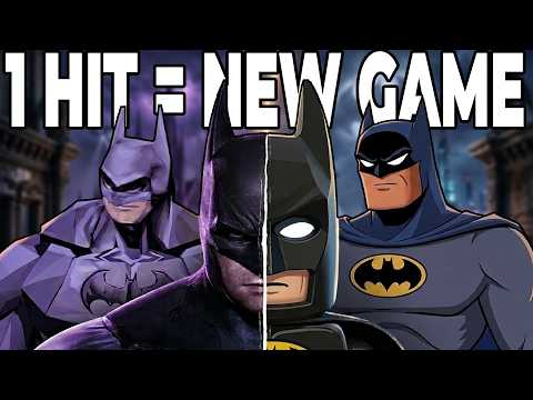 Every Batman Game But It Changes When I'm Hit...