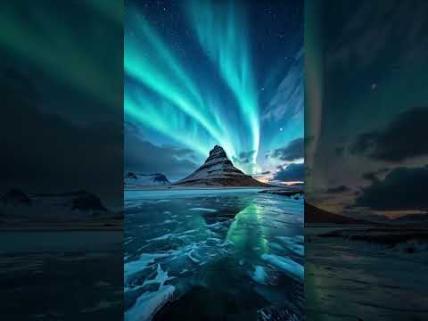 Scenic Northern Lights in Norway | Dreamy Landscape Views #northernlights #nature #aurora #scenery