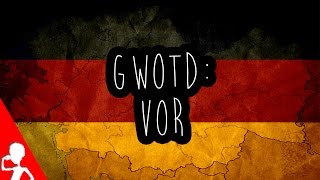 vor | German Word of the Day | 163