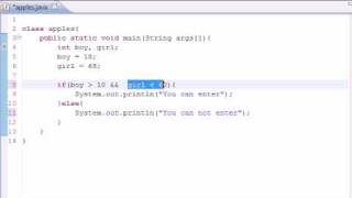 Java Programming Tutorial - 11 - Logical Operators