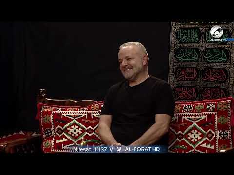 شاهد بالفيديو.. ماذا تقول لو وقفت امام ضريح الحسين ع .. زائر لبناني يجيب